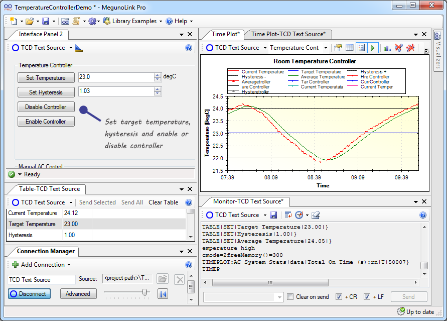 MegunoLink Temperature Controller