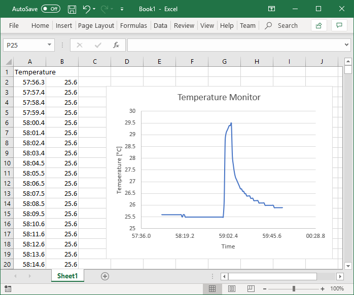 Export data to Excel